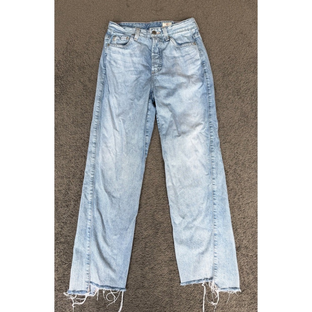 AG Adriano‎ Goldschmied Twisted Alexxis High Rise VTG Fit Jeans Light Wash 25R